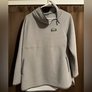 LL Bean Airlight Tunic Pullover, Large Petite